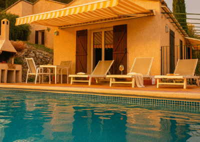 vila du peyron - website header